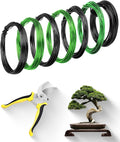 MOSFiATA Bonsai Wire Kit 8Pcs, 7 Roll Aluminum Bonsai Training Wire Coils with Cutter Set - Multiple Sizes (1/1.5/2.0/3.0mm) for Bonsai Trees Branch Control Plant Shaping
