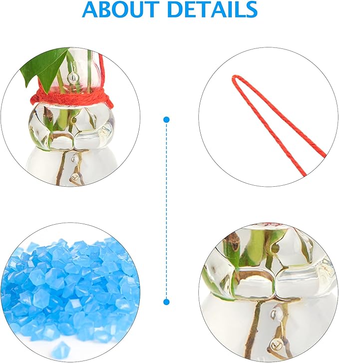XXXFLOWER Wall Hanging Propagation Stations with Luminous Sand Christmas Decor for Home Garden Office 3 Pcs Snowman-Shape Hanging Planters for Indoor Plants Gifts for Plant Lovers（Plant NOT Included）