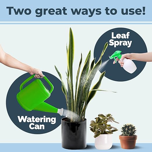 Succulent Fertilizer – Liquid Plant Food for Compact Growth, Vibrant Color & Stronger Root Development, 1 Gallon