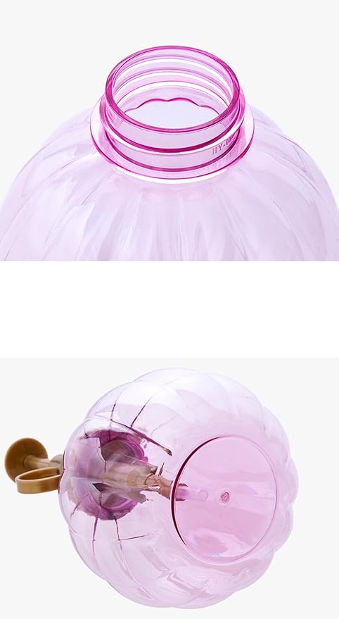 350ML Plant Mister Flower Water Spray Bottle Can Pot|Vintage Pumpkin Style Decorative Glass Plant Atomizer Watering Can Pot with Top Pump for Indoor Potted Terrariums Flowers,Hairdressing Sprayer