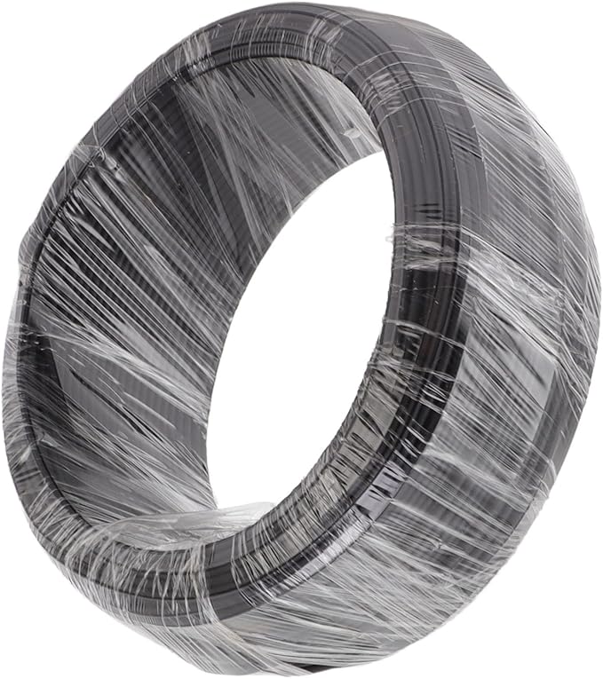 Aramox Bonsai Wire Aluminum, Bonsai Training Wire Kit, Training Wire 500g Black for Garden Horticulture Landscape Planting (2.0mm)