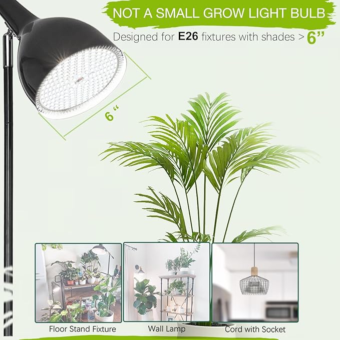 Lonwon LED Grow Lights for Indoor Plants Full Spectrum Grow Light Indoor Plant Lights for Indoor Growing Light for Plants Grow Light for Indoor Plant