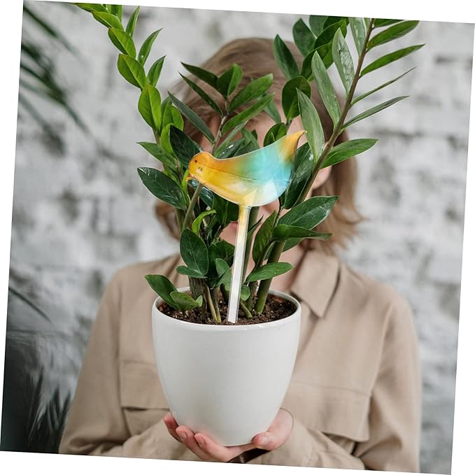 POPETPOP Self-Watering Bulb Plant Waterer Glass Watering Globe for Indoor and Outdoor Plants Efficient and Easy to Insert