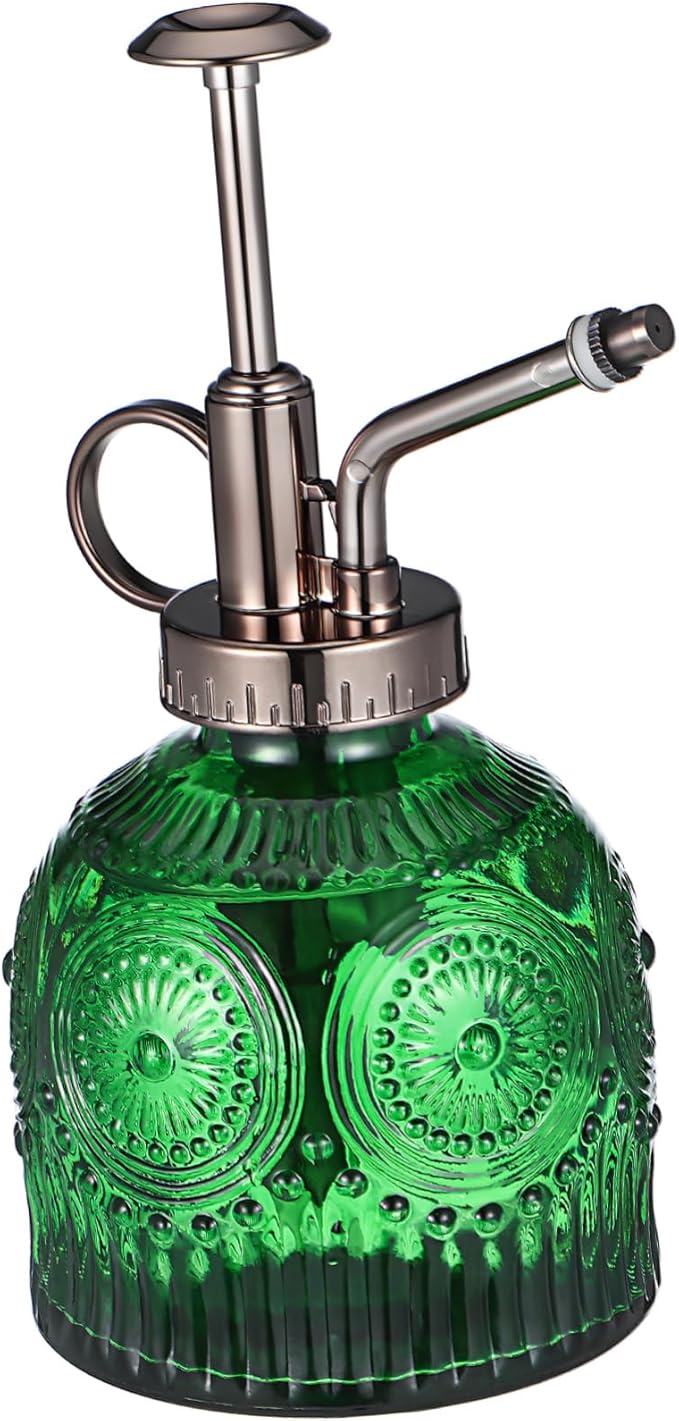 Glass Plant Water Sprayer Mister Spray Bottle for Home Use Indoor Herb Garden Spraying Device