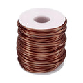 HARFINGTON Bonsai Wire Anodized Aluminum Training Wire Roll 2.5mm/10 Gauge 66ft Length Bendable Bonsai Tree Wire for Garden, Horticulture, Landscape, Planting, Copper