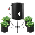 Auto Drip Irrigation System Kits for Plants, with 13 Gallon Bucket and 25W Water Pump, Automatic Watering System for Indoor and Outdoor for Grow Tent, Greenhouse, Lawn