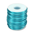 HARFINGTON Bonsai Wire Anodized Aluminum Training Wire Roll 2.5mm/10 Gauge 66ft Length Bendable Bonsai Tree Wire for Garden, Horticulture, Landscape, Planting, Lake Blue