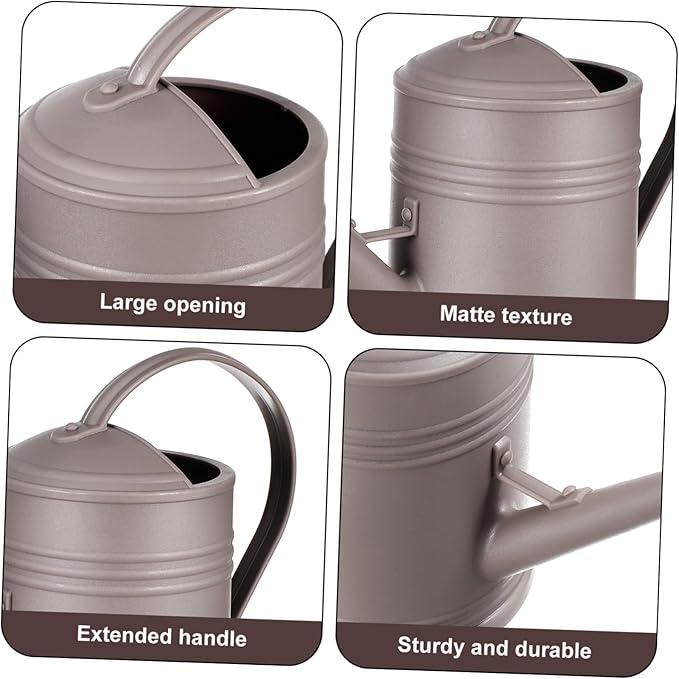 Sosoport Spout Watering Can Plant Watering Pot for Use Ergonomic Handle Spray Function for Easy Plant Care Elegant Design
