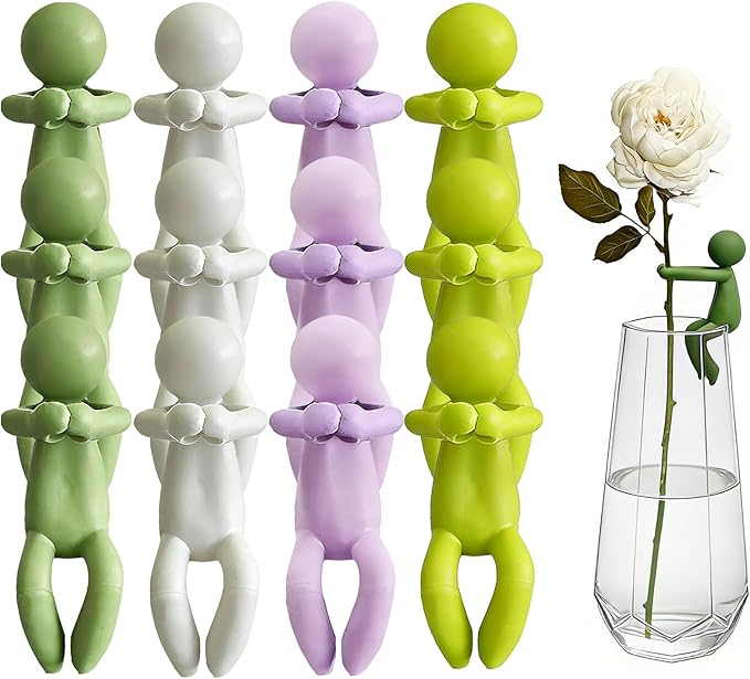 Plant Propagation Buddy - Indoor Plant Support for Supporting Stems, Shoots & Cuttings - Ideal for Plant Propagation Stations & Indoor Gardens - Plant Cutting Holder Interesting Gifts（Four Colors）