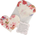 Pink Heart Gift Tags with Wildflower Seeds - 24pcs Writable Gift Wrap Tags for Baby Showers, Mother's Day Present, Party Favors, DIY Crafts, & Earth Day Decorations