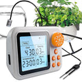 Drip Irrigation kit Indoor Plant Irrigation System Automatic Plant Waterer Plant Humidity Sensor Timer Water drip System kit to Growing Tent IKEA self Watering Automatic Mister kit Greenhouse(4 Sets)