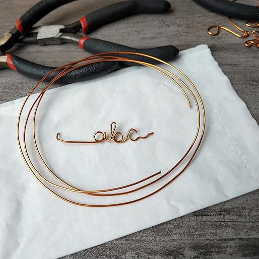 HARFINGTON Bonsai Wire Anodized Aluminum Training Wire Roll 1.5mm/15 Gauge 98ft Length Bendable Bonsai Tree Wire for Garden, Horticulture, Landscape, Planting, Yellow Green