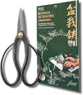 SenkichiKin Bonsai Scissors 7in (180mm) – Made in Japan Pruning Shears, Sharp Carbon Steel for Precision Trimming, Lightweight Tool for Bonsai, Flowers & Indoor Plants, forest Originals