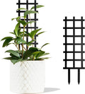 Metal Ladder Indoor Plant Trellis,14.96 inch Metal Plant Trellis for Climbing Plants Indoor.Rustproof House Plant Support for Pothos Hoya Ivy Flower