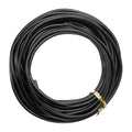 Bonsai Training Wire, 3.5mm x 32.8 ft Anodized Aluminum Floral Plant Training Wire Bendable Metal Stems Accessories for Gardening Branch Fixing Crafts (Black)