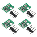 UMLIFE 4pcs AHT20 I2C Temperature and Humidity Sensor Module high-Precision Humidity Sensor Probe DHT11 AHT10 Upgraded Version for Arduino