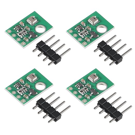 UMLIFE 4pcs AHT20 I2C Temperature and Humidity Sensor Module high-Precision Humidity Sensor Probe DHT11 AHT10 Upgraded Version for Arduino