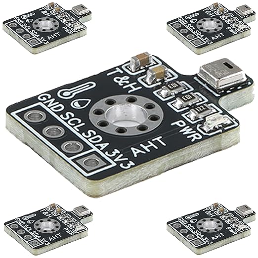 5pcs AHT20 Precision Digital Temperature Humidity Sensor Measurement Module I2C IIC Communication Compatible SHT20