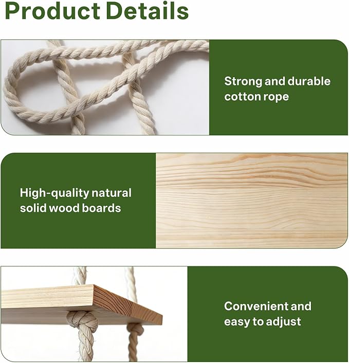 Window Plant Shelves 3-Tier Hanging Plant Shelves for Indoor Window Shelf for Plants Wall Mounted Window Sill Plant Shelf Living Room Garden Boho Decor