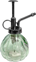 Glass Plant Mister – 6.25" Vintage-Style Spray Bottle for Indoor Plants, Succulents & Humidity-Loving Greens – Fine Mist Pump, Decorative Watering Mister for Home & Garden (Sage Green)
