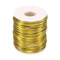 HARFINGTON Bonsai Wire Anodized Aluminum Training Wire Roll 2mm/12 Gauge 98ft Length Bendable Bonsai Tree Wire for Garden, Horticulture, Landscape, Planting, Yellow