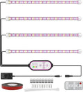 Felibeaco Plant Grow Lights Strip for Indoor Plants Full Spectrum,216 LEDs Plant Lights Bar for Indoor Growing with Timer, Indoor Plant Grow Lamp for House Plants with 3 Lighting Mode/10 Dimmable