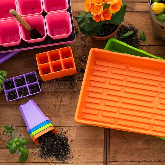Bootstrap Farmer Ultimate Seed Starter Kit Multicolor for Indoor Seed Starting, Propagating, Germinating