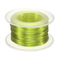 HARFINGTON Bonsai Wire Anodized Aluminum Training Wire Roll 0.8mm Gauge 98ft Length Bendable Bonsai Tree Wire for Garden, Horticulture, Landscape, Planting, Yellow Green