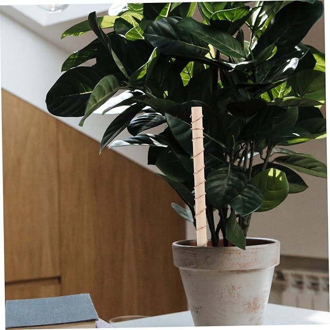 BESPORTBLE 6pcs Garden Copper Wire Antenna Plant Wire Stakes for Gardening Supports Healthy Growth Flexible Copper Coil for Plant Decoration for Indoor and Outdoor Use
