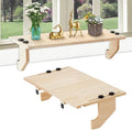 Wooden Window Plant Shelf Stands, 22" Sill Extender for Indoor Plants No Drilling, Renter Friendly Design，Easy Installation Without Damage