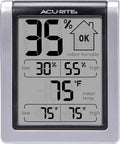 AcuRite Wireless Digital Indoor Thermometer and Hygrometer Monitor for Indoor Temperature and Humidity Measurements (00613)