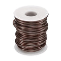HARFINGTON Bonsai Wire Anodized Aluminum Training Wire Roll 3mm/9 Gauge 33ft Length Bendable Bonsai Tree Wire for Garden, Horticulture, Landscape, Planting, Brown