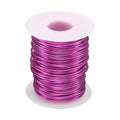 HARFINGTON Bonsai Wire Anodized Aluminum Training Wire Roll 1.5mm/15 Gauge 98ft Length Bendable Bonsai Tree Wire for Garden, Horticulture, Landscape, Planting, Dark Pink