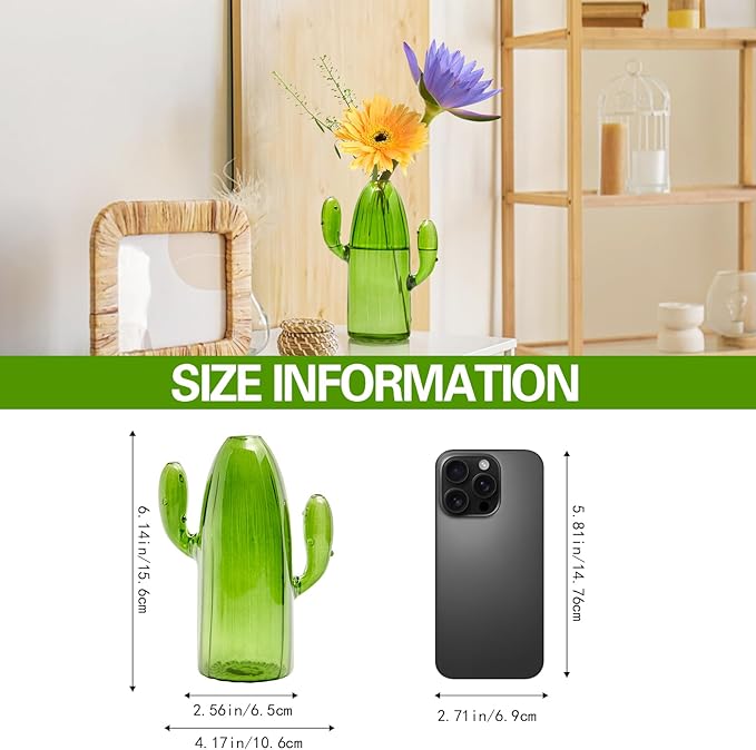 XXXFLOWER Glass Plant Mister Spray Bottle for Indoor Plant+Cactus Plant Propagation Station Terrarium Jars