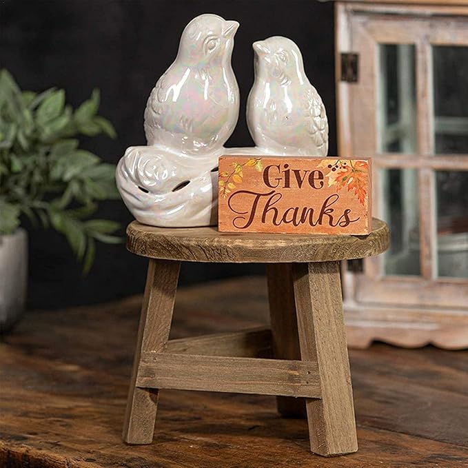Wooden Stand, High Stool Stand Multi-Function Flower Pot Holder, for Decoration Living Room