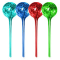 Besti Large Self Watering Globes for Plants Hands Free | Durable, Multicolored Glass Craftsmanship | Holds 380-400ml, Waters Plants Up to 2 Weeks