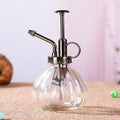 Gugou Water Spray Bottle Vintage Pumpkin Style Decorative Glass Plant Atomizer Watering Can Pot | Plant Mister with Top Pump for Indoor Potted Plants Terrariums Flowers