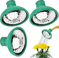 WXJ13 3PCS Universal Watering Can Head, Watering Can Rose Head Kettle Replacement Nozzles Garden Shower Heads for Most Garden Watering Cans (Green)