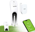 RainPoint 3-in-1 APP Remote Monitoring WiFi Soil Meter for Plant Indoor/Outdoor, Moisture/Air Temperature/Light Intensity Monitor and Custom Alert, IP66 Waterproof Wireless Sensor, 2.4GHz WiFi Support