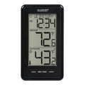 La Crosse Technology 308-43647-INT Digital Black Wireless Thermometer with Indoor Humidity, LCD