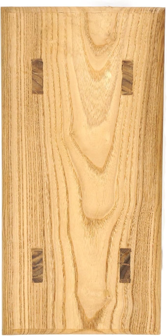 Handmade Solid Wood Stool Milking10 Height Wooden Step Stool Simple Wooden Viking (12" Long 6" Wide)
