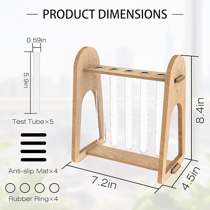 OYEFLY Wood Plant Propagation Stations (Wood)