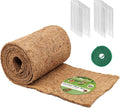 Thick Coco Fiber Liner Roll,120x12.1inch Natural Coconut Liners for Planter Box Flower Basket, Coco Coir Sheets Coconut Fiber Mat,Garden Decoration, DIY Moss Pole,Animal Pet Pad, Reptile Carpet