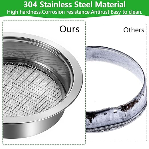 Kifmurase Stainless Steel Soil Sifter for Gardening, Sand Sifter Tool with Interchangeable Mesh Screens(1,3,6,9,12mm) and Scoop Shovel, Bonsai Soils Scoops Set, Garden Sieve Soils Sifters for Gravel