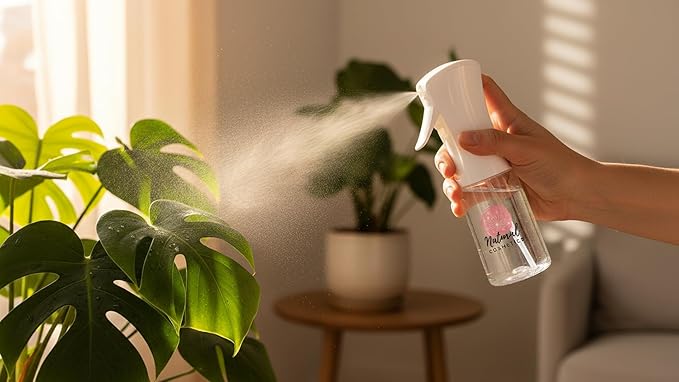 Mistifi Continuous Ultra Fine Mist Spray Bottle (2PCS 200ml, Nature Beauty)