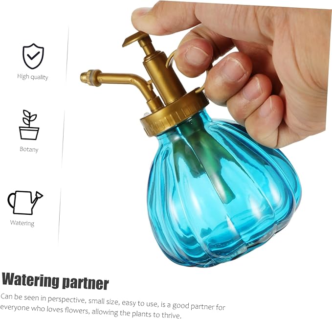 SUPVOX 2pcs Glass Plant Mister Spray Bottles Retro Design for Bonsai Plants Watering