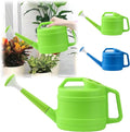 1 Gallon Watering Can for Plants, Garden Water Can with Detachable Long Spout, Easy-Pour Plastic Watering Can for Indoor Outdoor Use in Patio Lawn (Green)