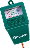 Gouevn Soil Moisture Meter, Plant Moisture Meter Indoor & Outdoor, Hygrometer Moisture Sensor Soil Test Kit Plant Water Meter for Garden, Farm, Lawn (No Battery Needed)