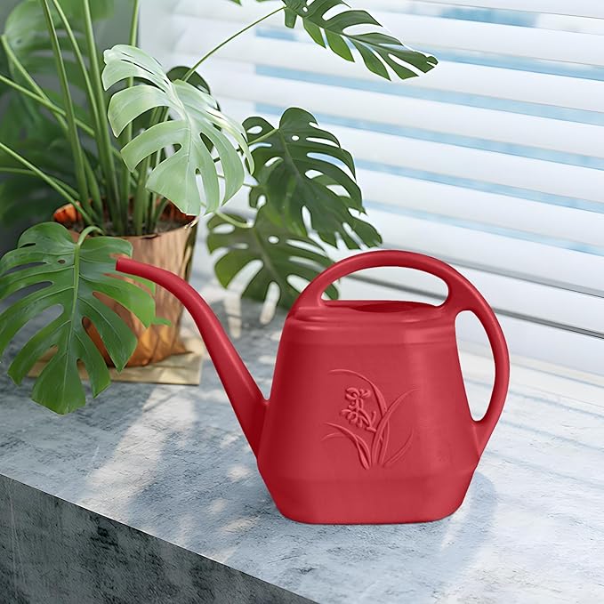 Plant Watering Can - 1/2 Gallon - Wine Red