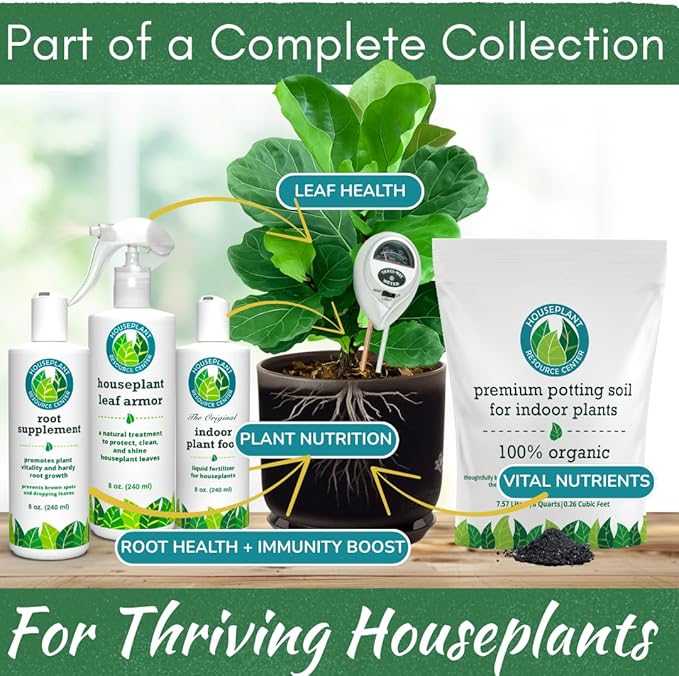 Houseplant Health Meter – 3-in-1 Tool to Prevent Overwatering, Root Rot & Leaf Burn | Test Soil Moisture, Sunlight & pH | Simple, Easy, Battery-Free | Suitable for Indoor, Outdoor & Potted Plants